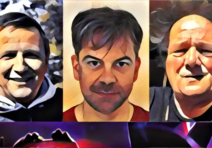 Pierre Bader, Nicolas Charrière et Marc Seiler