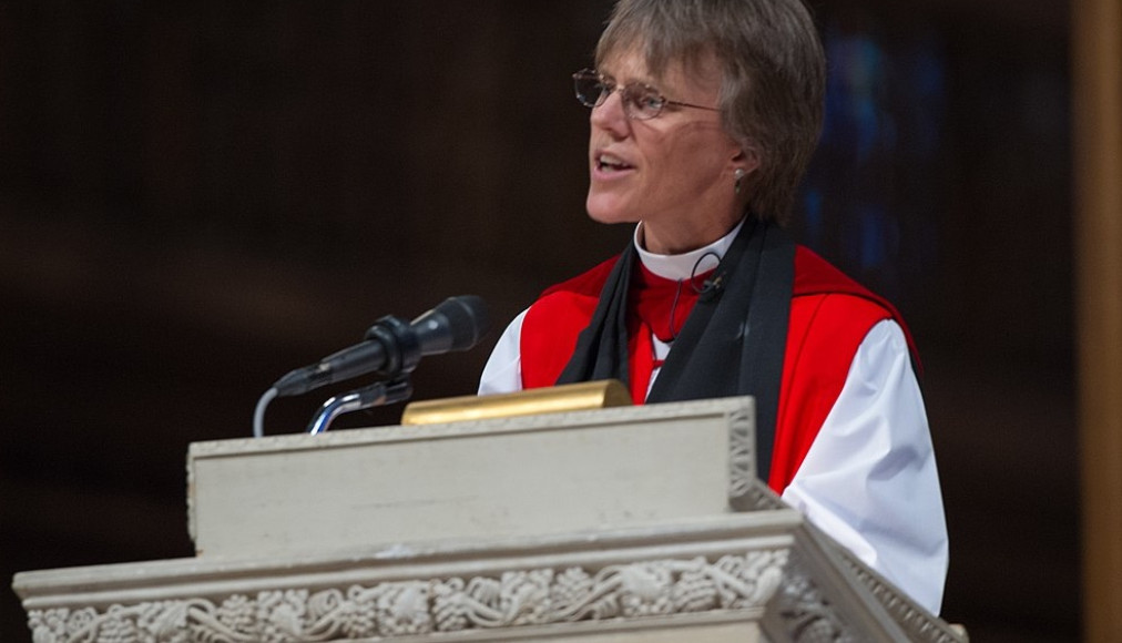 L'évêque de Washington, Mariann Budde, en 2012. L'évêque de Washington, Mariann Budde, en 2012. / ©NASA/Paul Alers, Wikimedia Commons