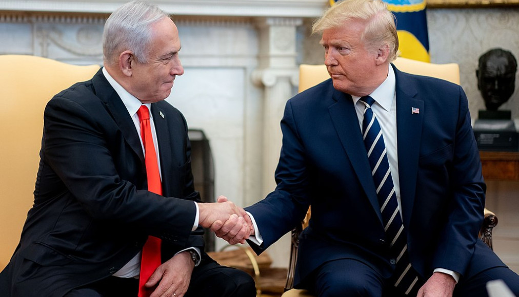 Netanyahu et Trump en 2020 Netanyahu et Trump en 2020 / ©The White House, Washington DC, Domaine public, Wikimedia Commons