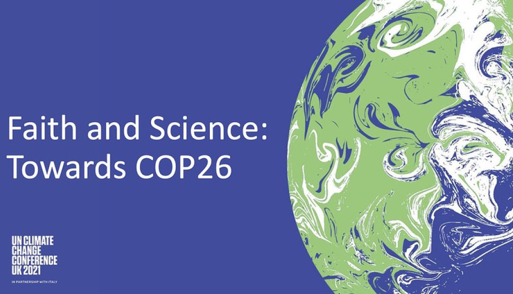 Logo "Foi et science" pour la COP26 Logo "Foi et science" pour la COP26 / ©Flikr/UK in Holy See