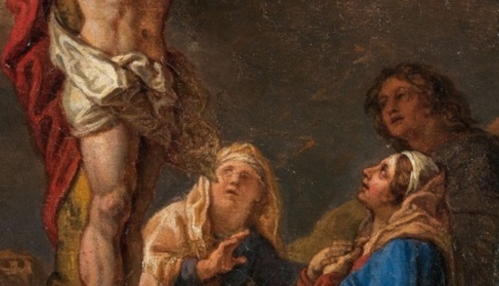 "Les Saintes Femmes et Saint-Jean au pied de la Croix", tableau de Charles de la Fosse "Les Saintes Femmes et Saint-Jean au pied de la Croix", tableau de Charles de la Fosse / CC-PD-Mark