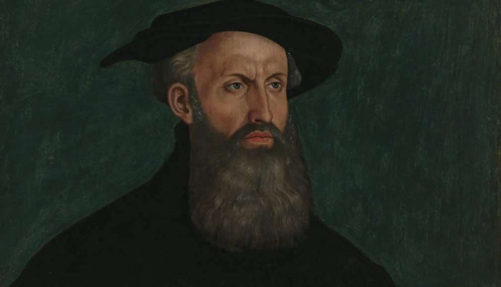 Heinrich Bullinger, auteur de la Confession de foi helvétique postérieure en 1562 (peint par Hans Asper, 1550) Heinrich Bullinger, auteur de la Confession de foi helvétique postérieure en 1562 (peint par Hans Asper, 1550) / ©Domaine public, Wikimedia Commons
