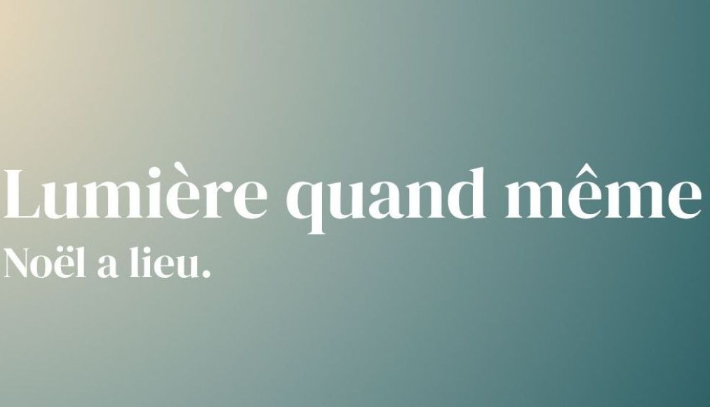 «Lumière quand même»: l’opération de Noël des Églises suisses «Lumière quand même»: l’opération de Noël des Églises suisses / ©lumièrequandmême.ch