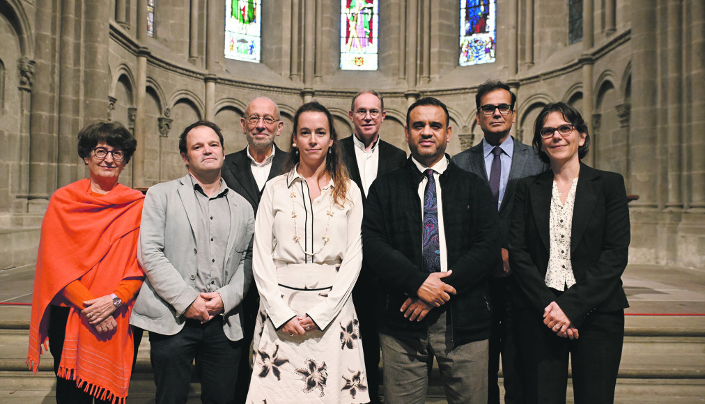 Un recueillement interreligieux a eu lieu le 7 octobre 2024 à la cathédrale Saint-Pierre de Genève Un recueillement interreligieux a eu lieu le 7 octobre 2024 à la cathédrale Saint-Pierre de Genève / ©Alain