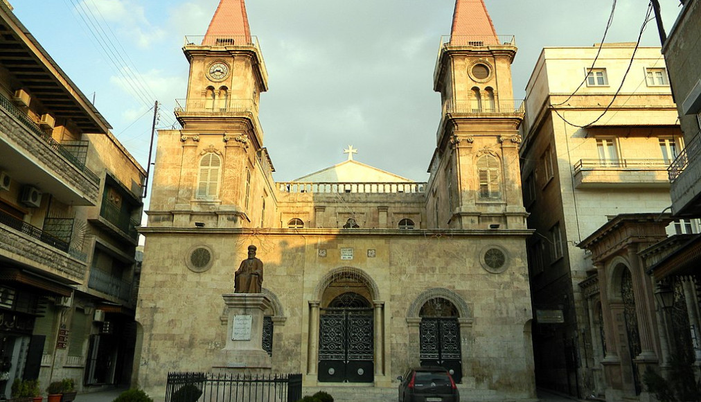 La cathédrale maronite Saint-Elie à Alep, Syrie (photo de 2011) La cathédrale maronite Saint-Elie à Alep, Syrie (photo de 2011) / © Wikimedia Commons/Preacher lad/CC BY-SA 3.0