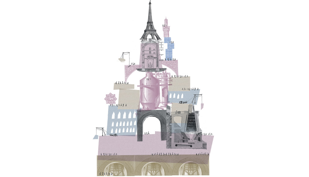 Frédéric Boyer a choisi ce dessin de Serge Bloch, présenté actuellement au MIR, parce que son interprétation de la tour de Babel dit quelque chose de très profond. Réinventée, avec notamment la tour Eiffel "croquée" à son sommet, elle n'existe que dans l'imaginaire des gens. Frédéric Boyer a choisi ce dessin de Serge Bloch, présenté actuellement au MIR, parce que son interprétation de la tour de Babel dit quelque chose de très profond. Réinventée, avec notamment la tour Eiffel "croquée" à son sommet, elle n'existe que dans l'imaginaire des gens. / © Bayard