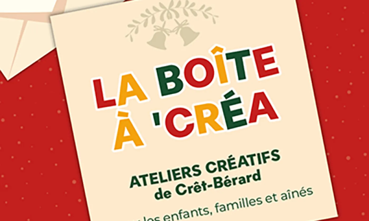 Atelier créatif à Crêt-Bérard