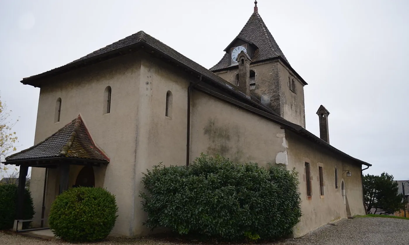 Eglise réformée de Begnins (©Funck77, CC BY-SA 3.0 Wikimedia Commons)