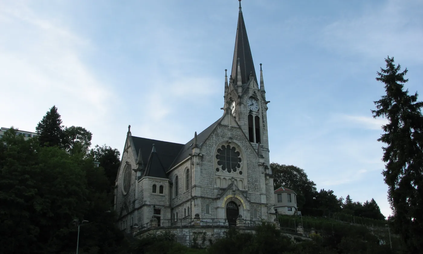 Eglise du Pasquart, Bienne (©Leyo, CC BY-SA 2.5 CH Wikimedia Commons)