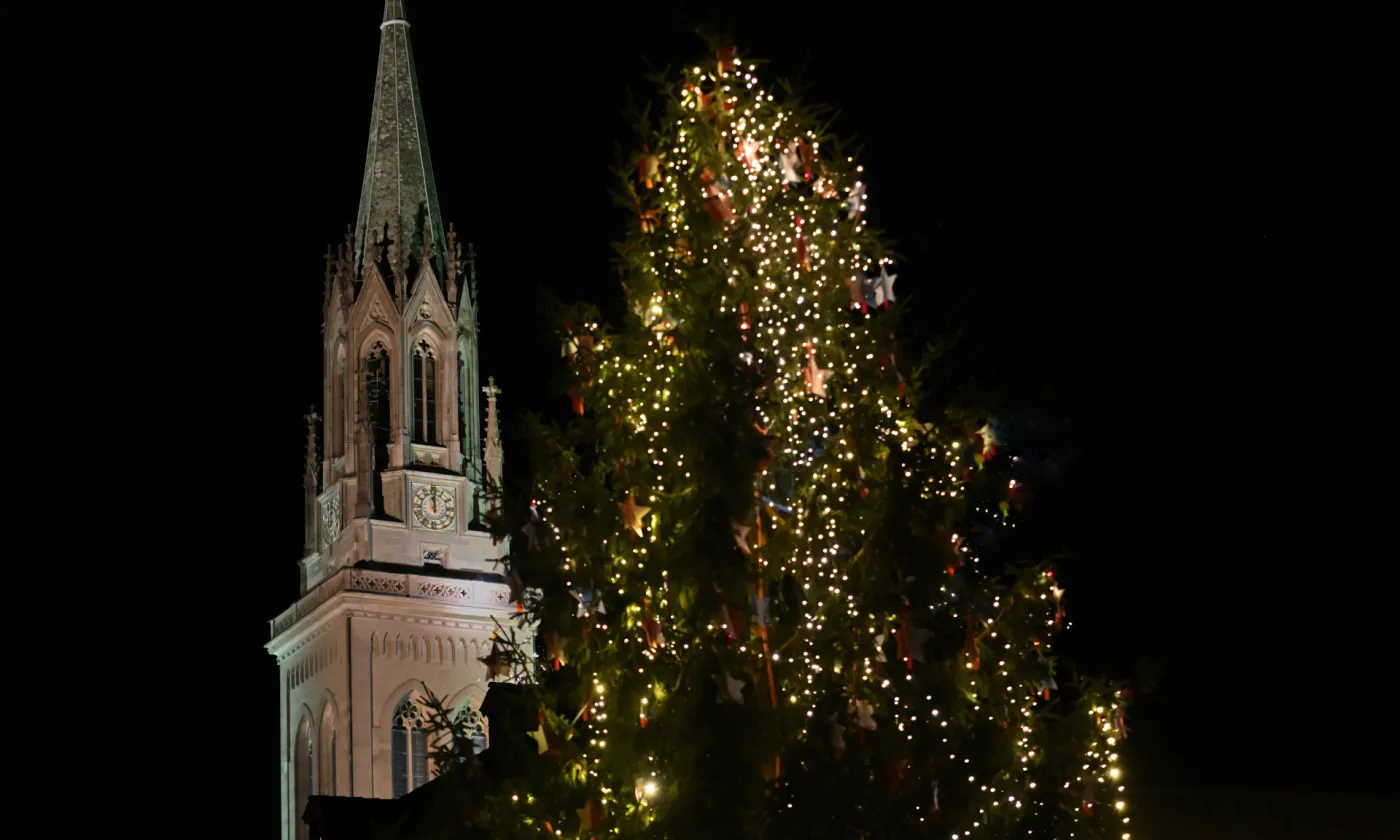 Eglise Saint-Laurent à Saint-Gall (©Augustin Saleem)