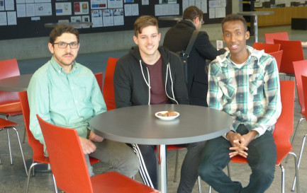 Saad, Ilyas et Malik © Aline Jaccottet