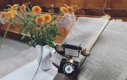 « Appelle-moi et je te répondrai », Jérémie 33,3. / © Estelle Pastoris